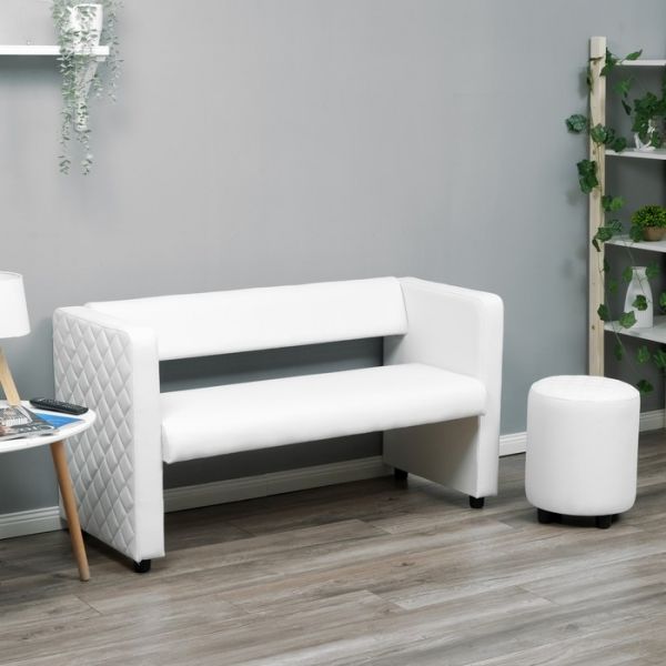 Диван "Йокки" , экокожа черный