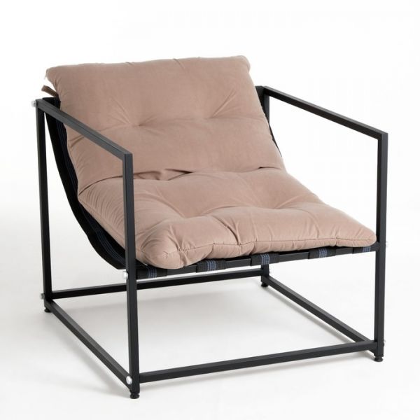 Стул "Дублин" Черный кофейный, разборный