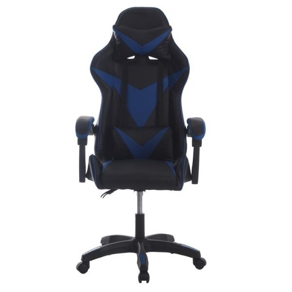 Кресло игровое Клик Мебель "Thunderbolt II" YS-901 черный/синий