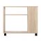 Стол журнальный Бруно на колесиках, 700х350х600, Дуб сонома