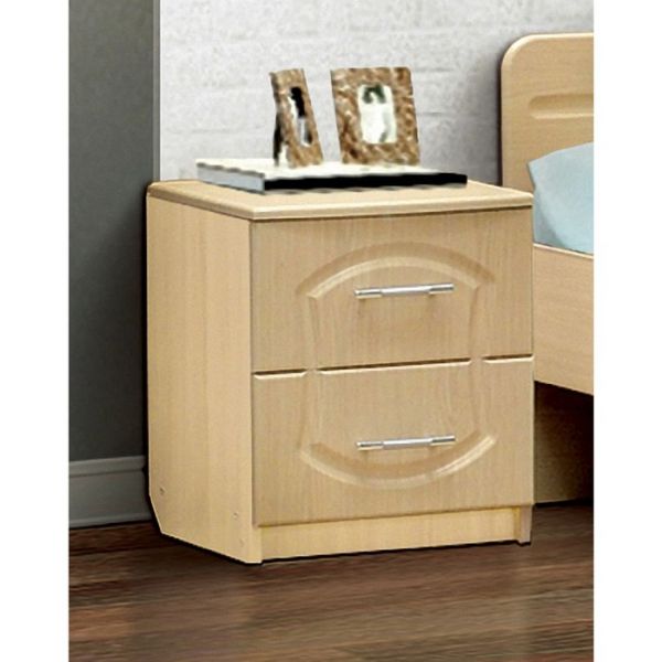 Тумба прикроватная «Венеция 1» с 2-мя ящиками, 400 ? 390 ? 486 мм, цвет дуб молочный