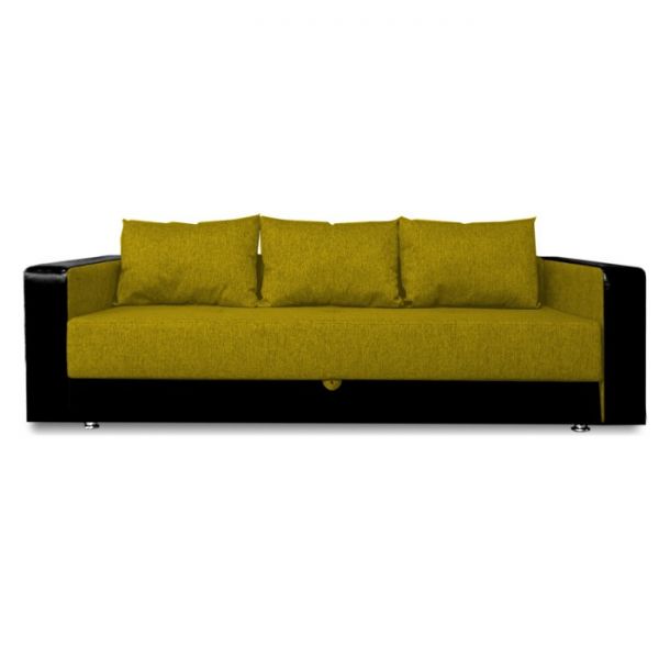 Диван «ЛИДЕР», обивка Coral/SUNNY DARK BROWN