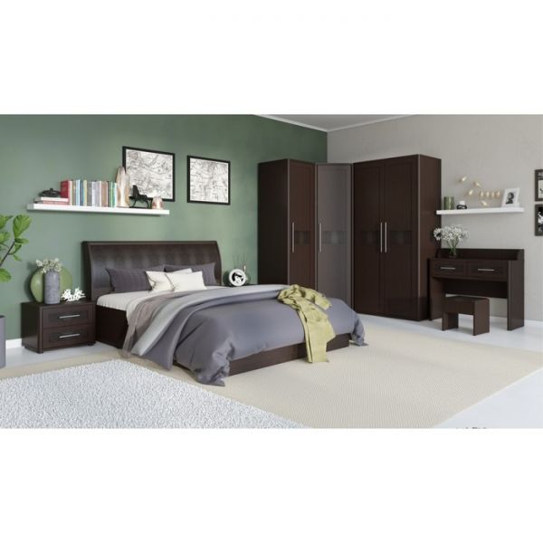 Кровать «Токио» с ПМ, 160 ? 200 см, цвет венге