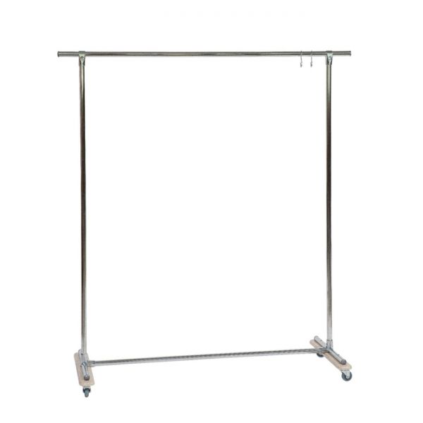 Вешалка гардеробная «Ольстер 1400», 1400 ? 500 ? 1580 мм, цвет дуб белёный