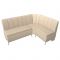 Кухонный угловой диван «Кантри», экокожа, цвет бежевый