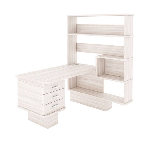 Стол компьютерный «СР 520», 1272 ? 1450 ? 1710 мм, левый, цвет карамель