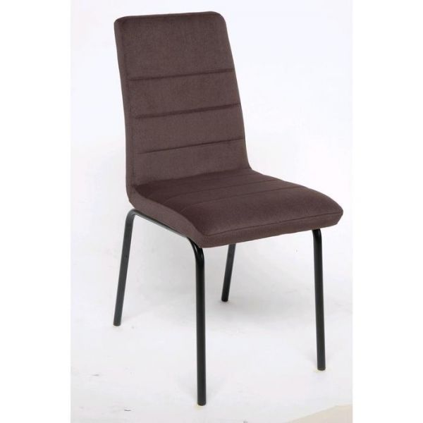 Стул «Кельн 1», каркас металл, ППУ 40 мм, велюр, цвет песочный