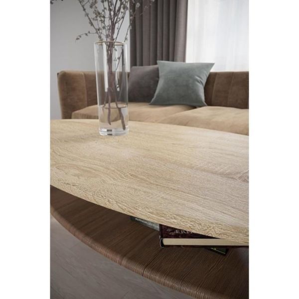 Стол журнальный «Серфинг», 1200 ? 580 ? 376 мм, цвет грецкий орех / акация