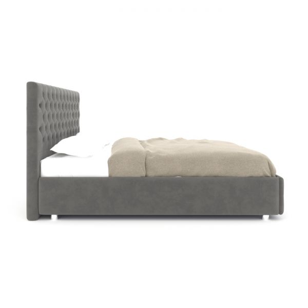 Кровать «Купол тысячелетия» с ПМ, 140 ? 200 см, ортопед. основание, цвет Star Velvet 16