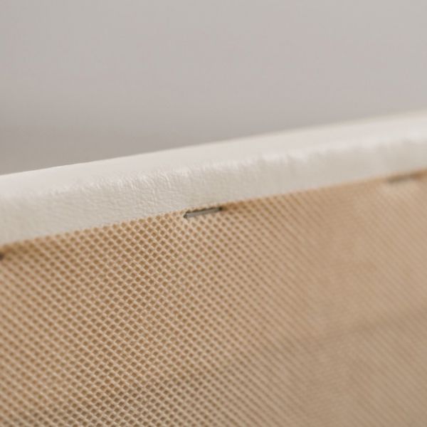 Кровать «Птичье гнездо» с ПМ, 1400х2000, ортопедическое основание, экокожа, цвет бежевый