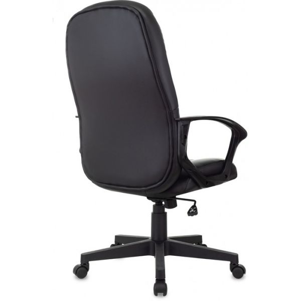 Кресло руководителя  T-898/#B черный,  искусственная кожа
