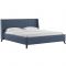 Кровать Мелисса, 1800х2000, ортопедическое осн+ПМ, Тори 83/Серо-синий