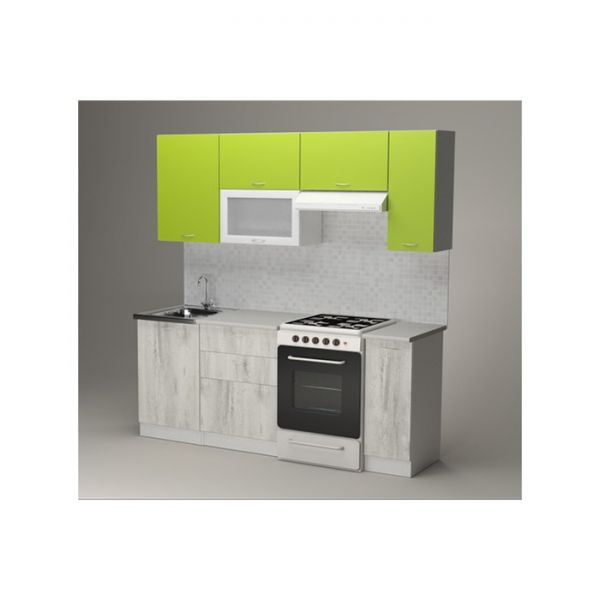 Кухонный гарнитур Илона ультра, 2000 мм