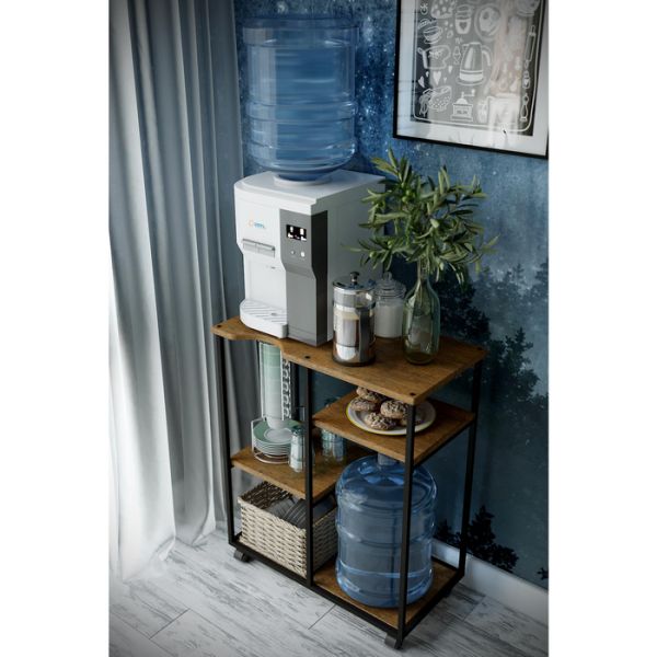 Подставка для воды «Уотер LOFT», 665 ? 350 ? 790 мм, цвет дуб американский