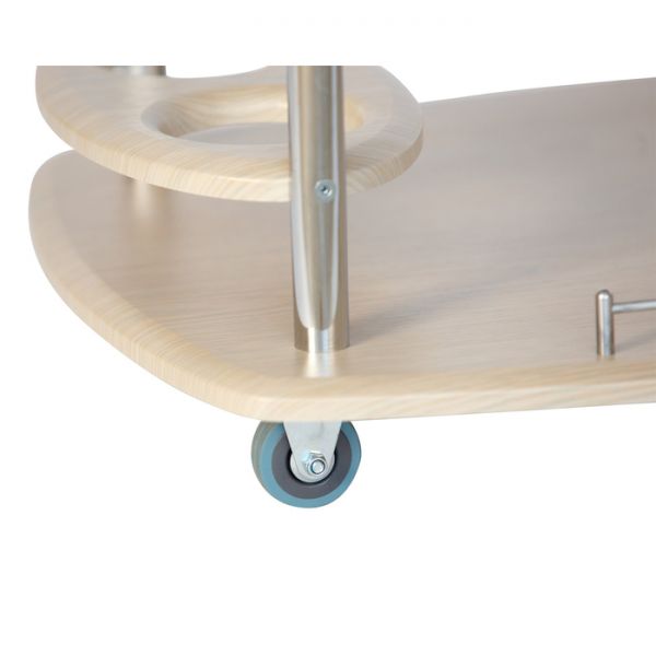 Стол сервировочный «Банкет», 750 ? 500 ? 780 мм, цвет дуб белёный