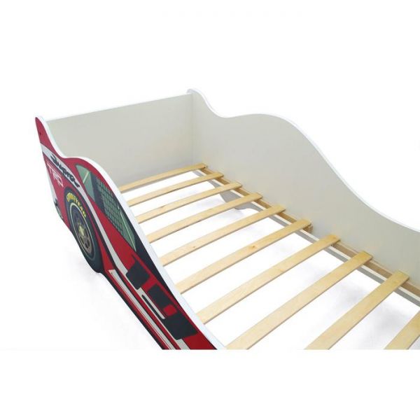 Кровать-машина Бельмарко «Супра красная»