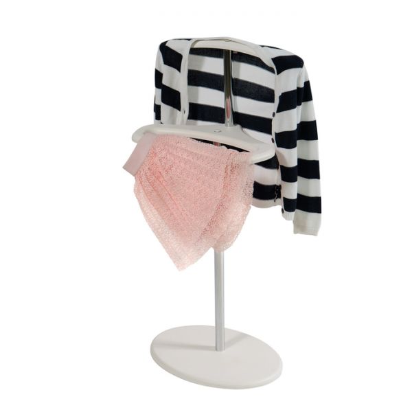 Вешалка напольная «Универсальная мини», 415 ? 280 ? 840 мм, цвет белый