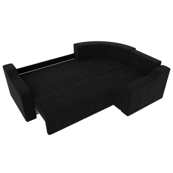 Угловой диван «Кембридж», механизм еврокнижка, микровельвет, цвет бежевый