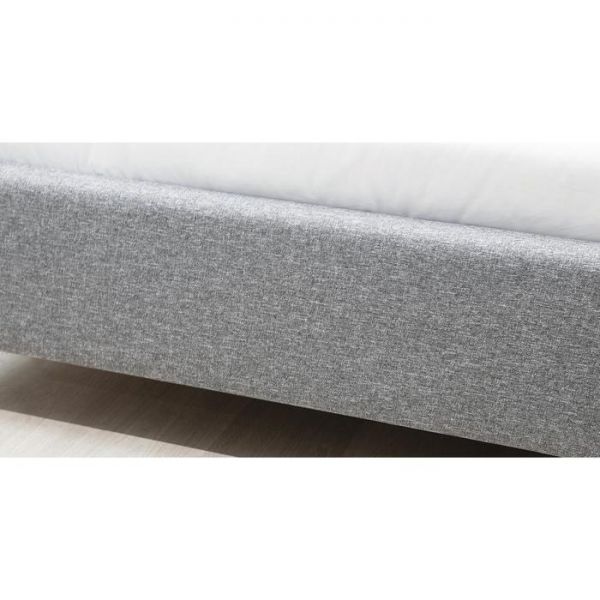 Кровать Фаина, 1600х2000, ортопедическое осн+ПМ, Серый